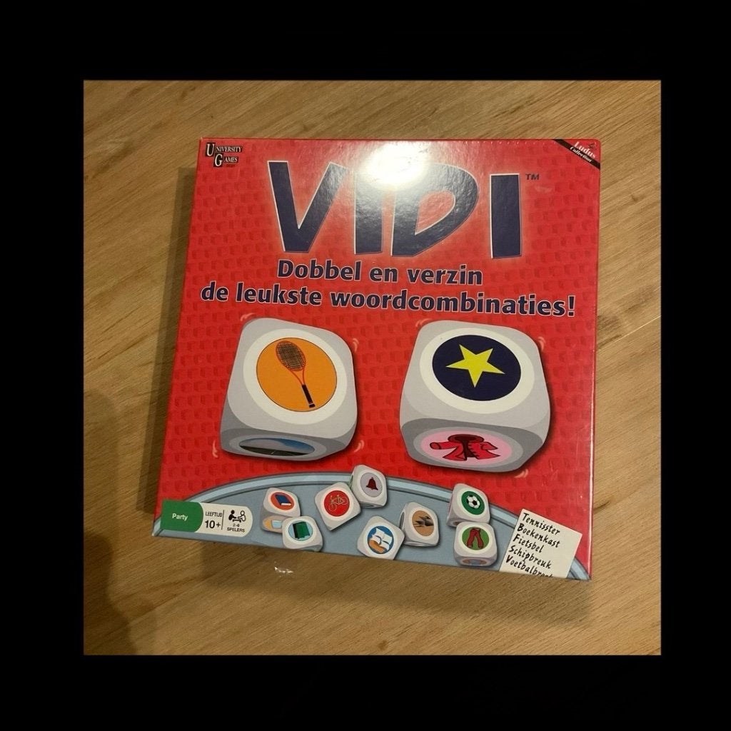 VIDI bordspel - NIEUW, Hobby en Vrije tijd, Ophalen of Verzenden, Nieuw