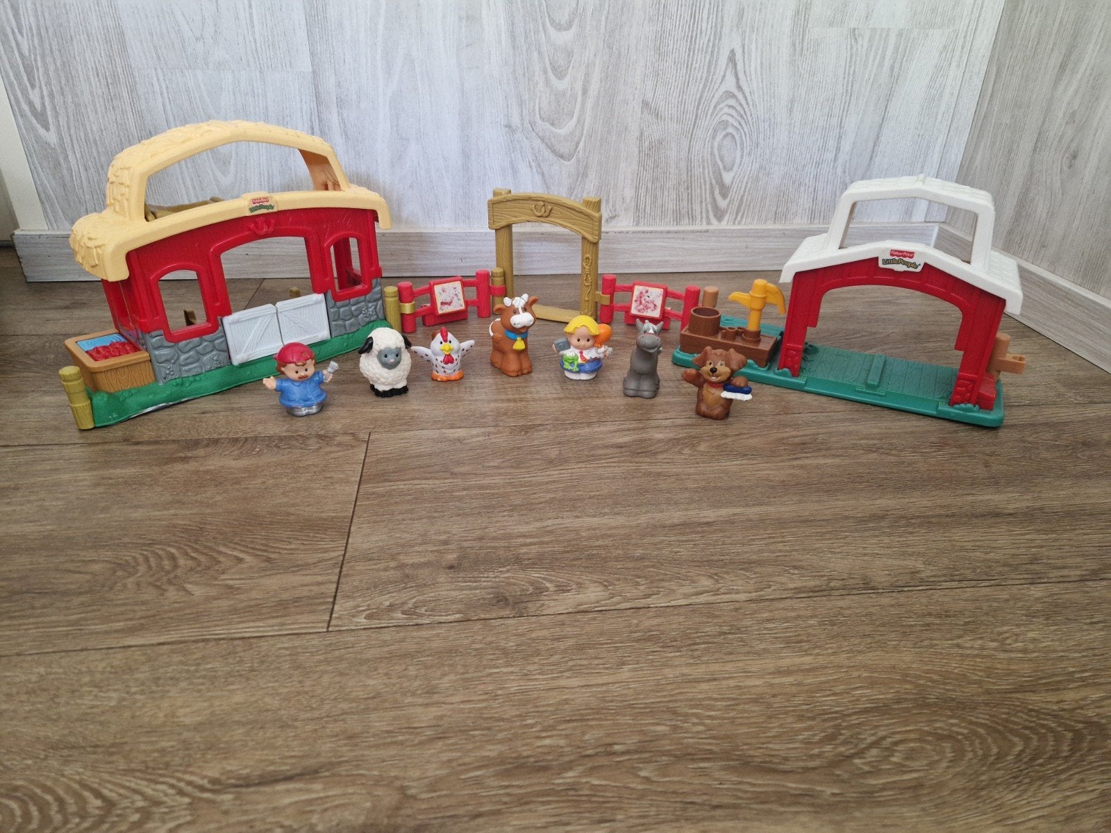 Fisher-Price Little People Boerderij Speelset met Dieren, Ophalen of Verzenden, Gebruikt, Speelset