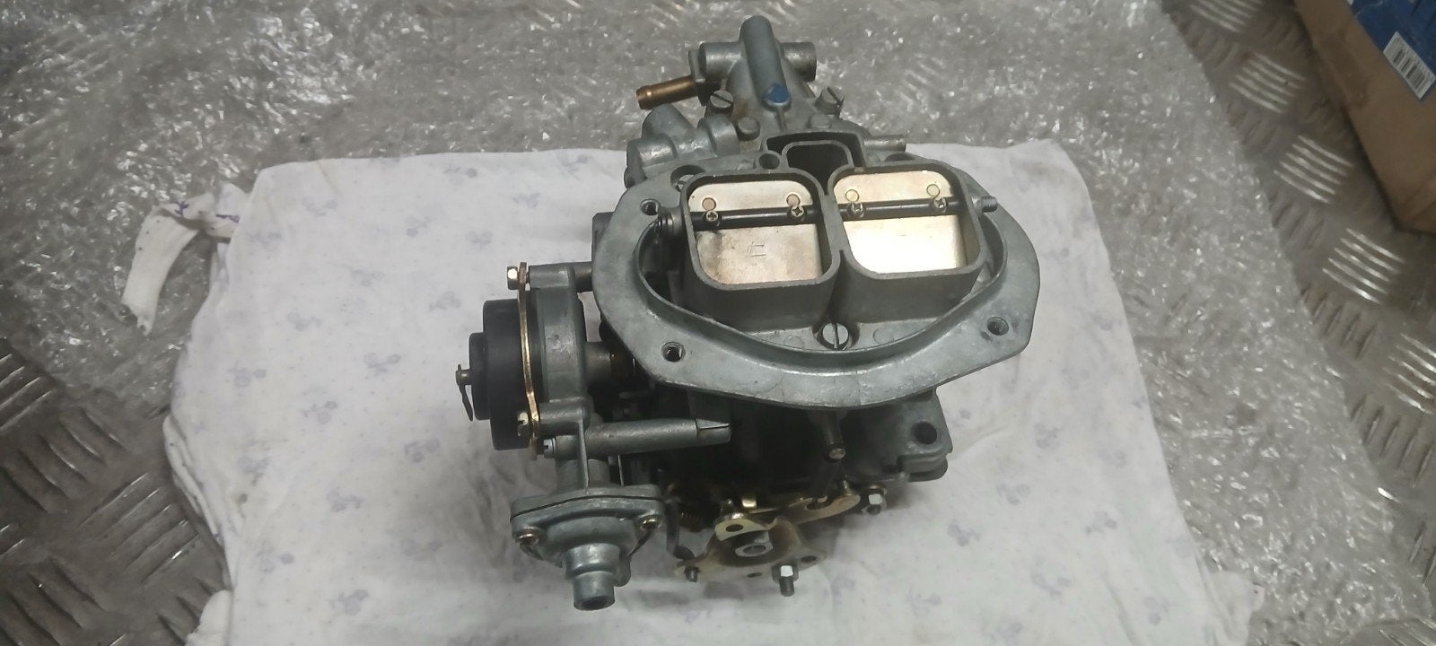 dubbelpoorts Carburateur VW, Auto-onderdelen, Motor en Toebehoren, Ophalen, Gebruikt, Volkswagen