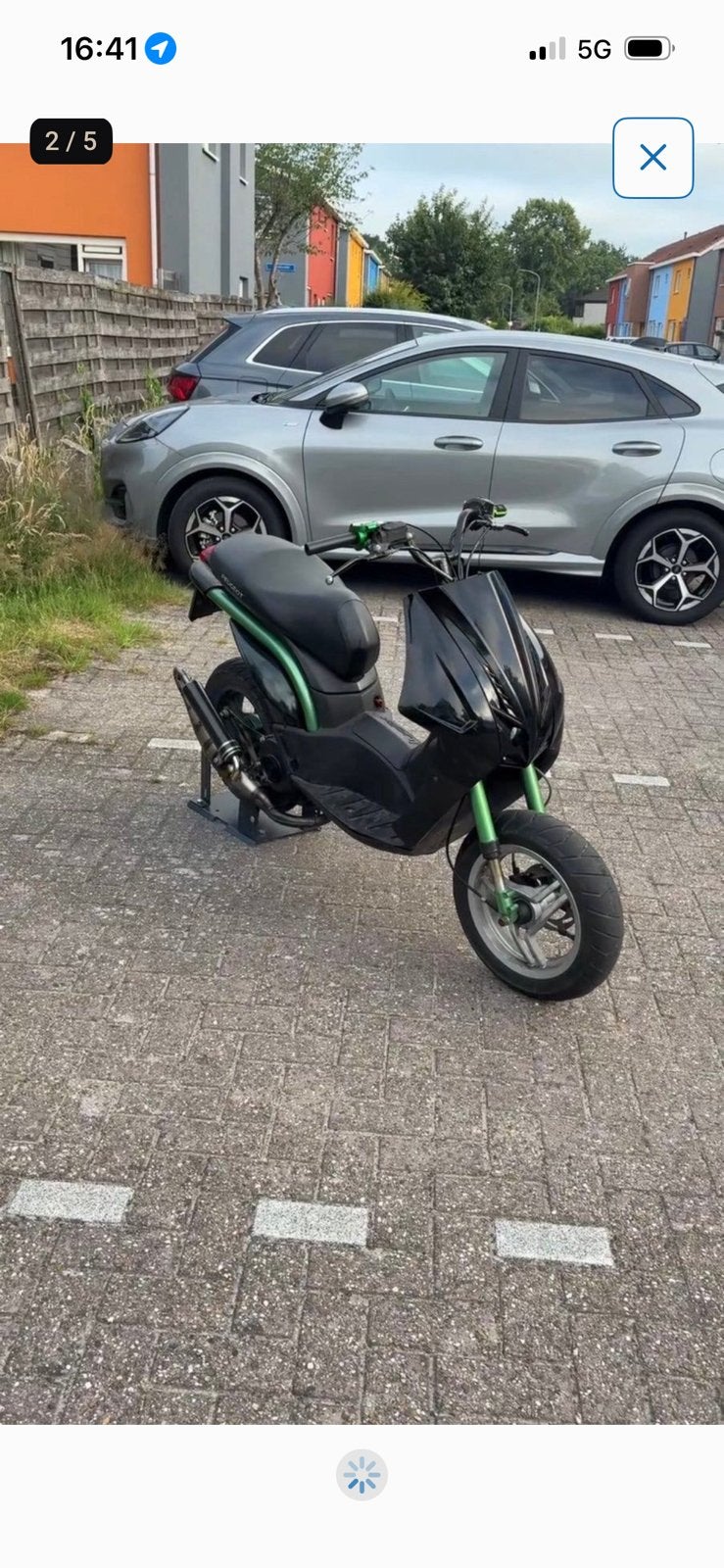Cross scooter/scooter of cross brommer gezocht, Ophalen of Verzenden, Zo goed als nieuw, Benzine
