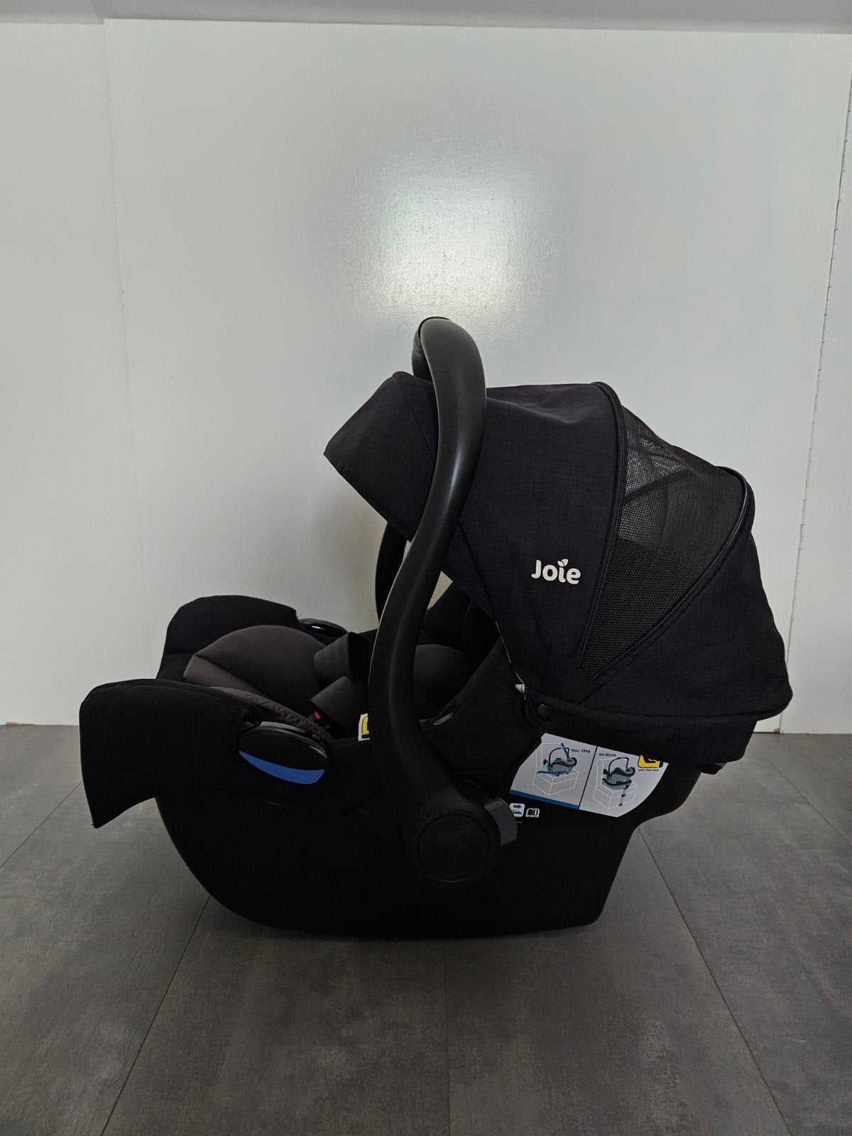 Maxi-Cosi Joie met adapters voor Dubatti kinderwagen, Kinderen en Baby's, Autostoeltjes, Autogordel, Zo goed als nieuw, 0 t/m 13 kg