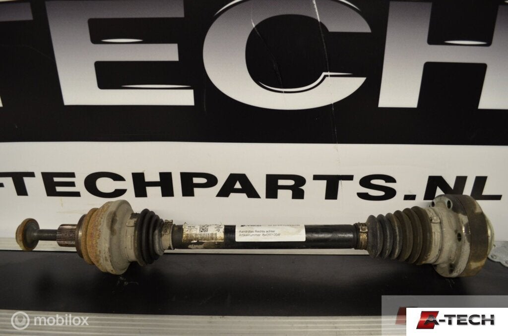 Aandrijfas rechtsachter Audi A4 S5 B9 15-18 8w0501204f, Audi, Gebruikt, Audi, Ophalen of Verzenden