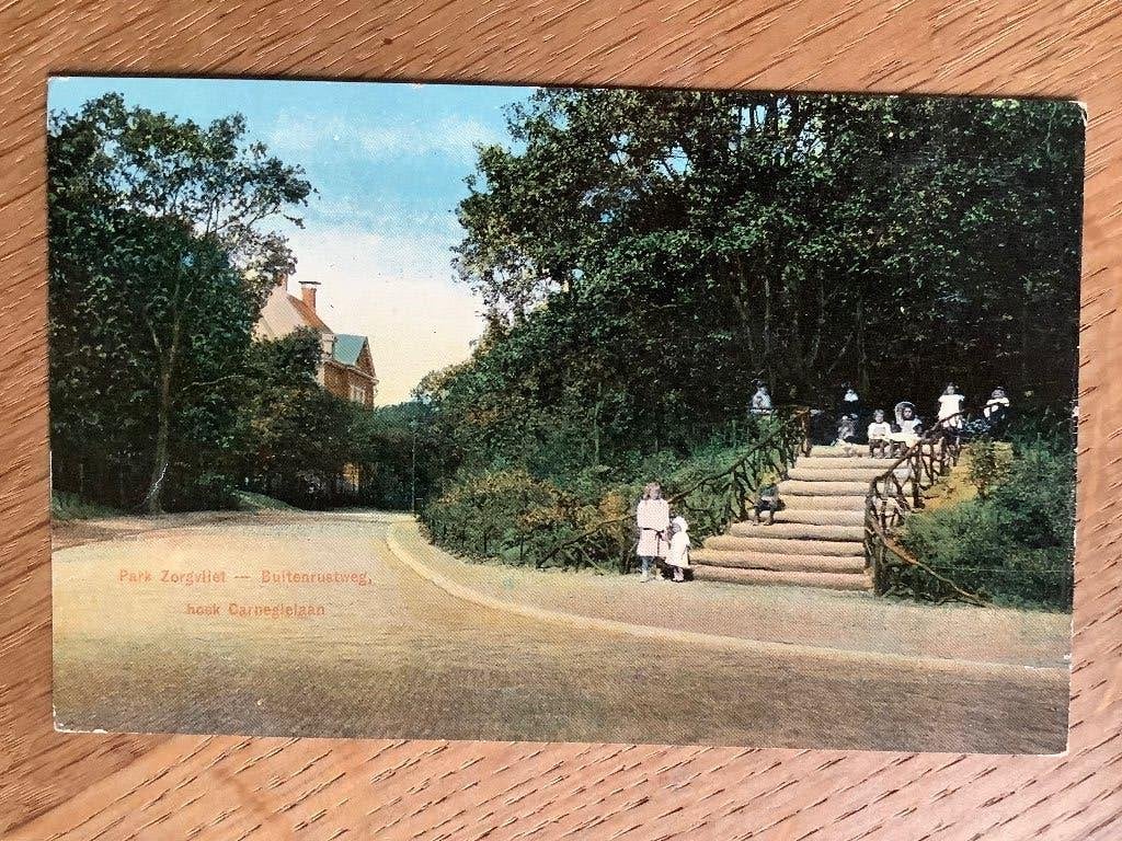 ‘s-Gravenhage, Buitenrustweg hoek Carnegielaan, Ophalen of Verzenden, Voor 1920, Zuid-Holland