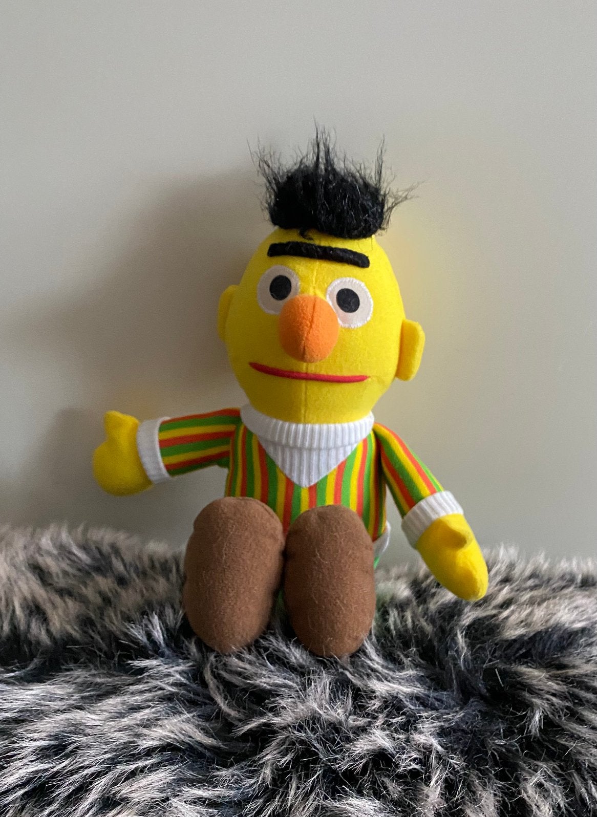 Sesamstraat knuffel Bert, Verzenden, Zo goed als nieuw, Overige typen