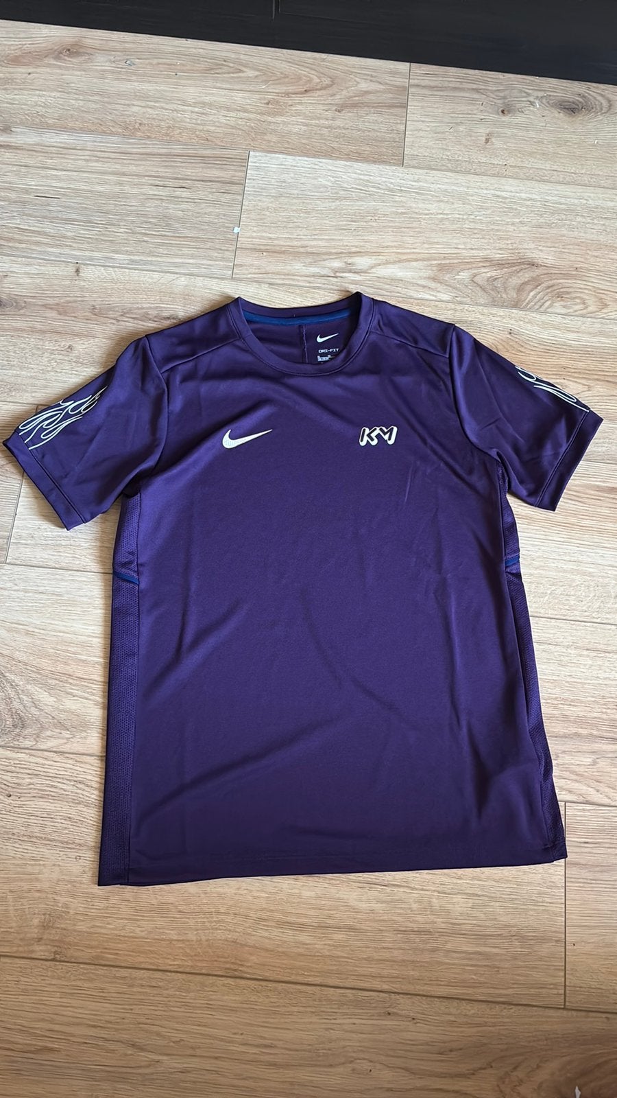 Nike X Kylian Mbappé t shirt, Ophalen, Zo goed als nieuw, Overige maten, Voetbal