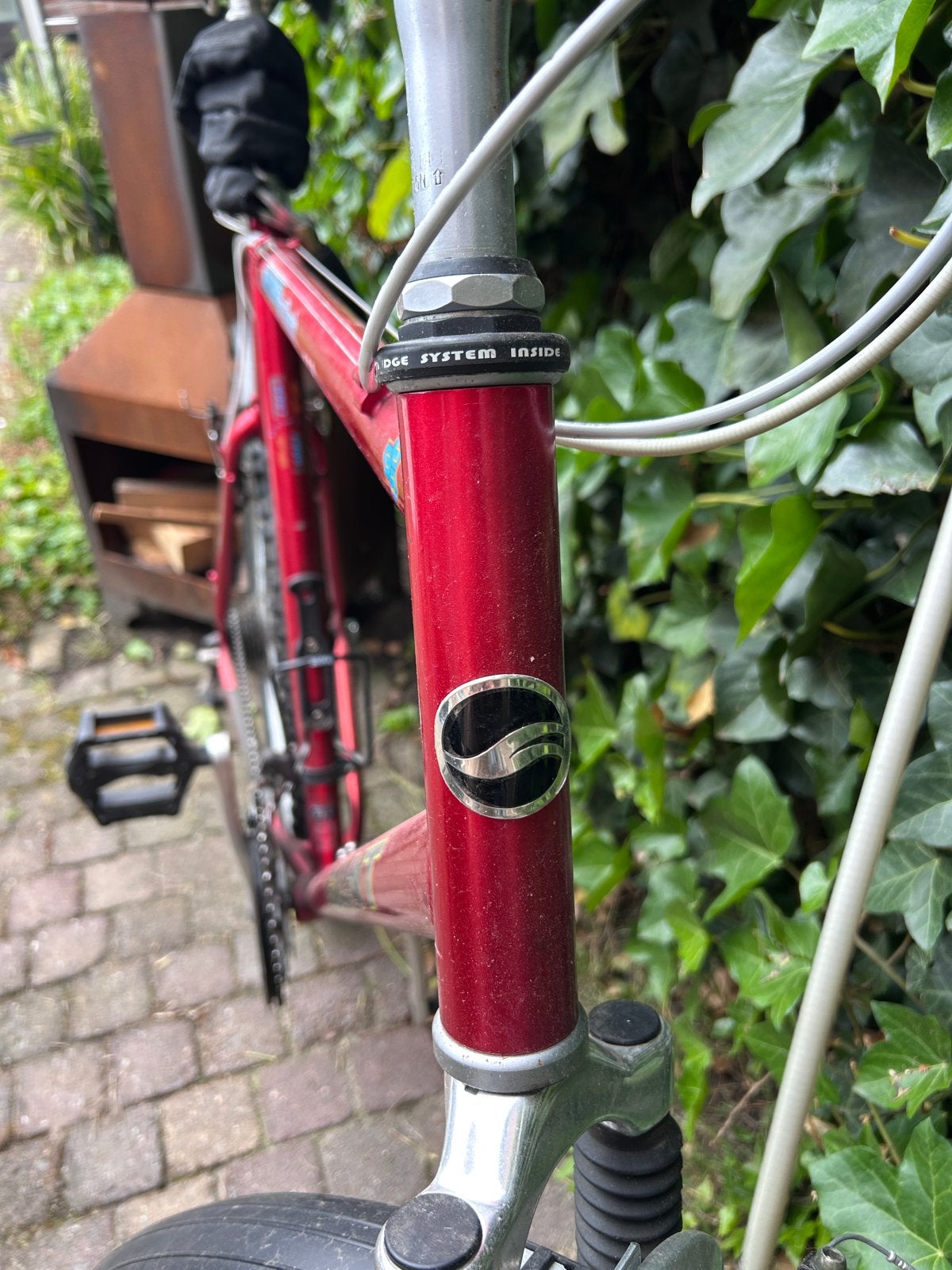 Giant Boulder Alu Shock Mountainbike - Rood, Ophalen, Gebruikt, Hardtail, Giant