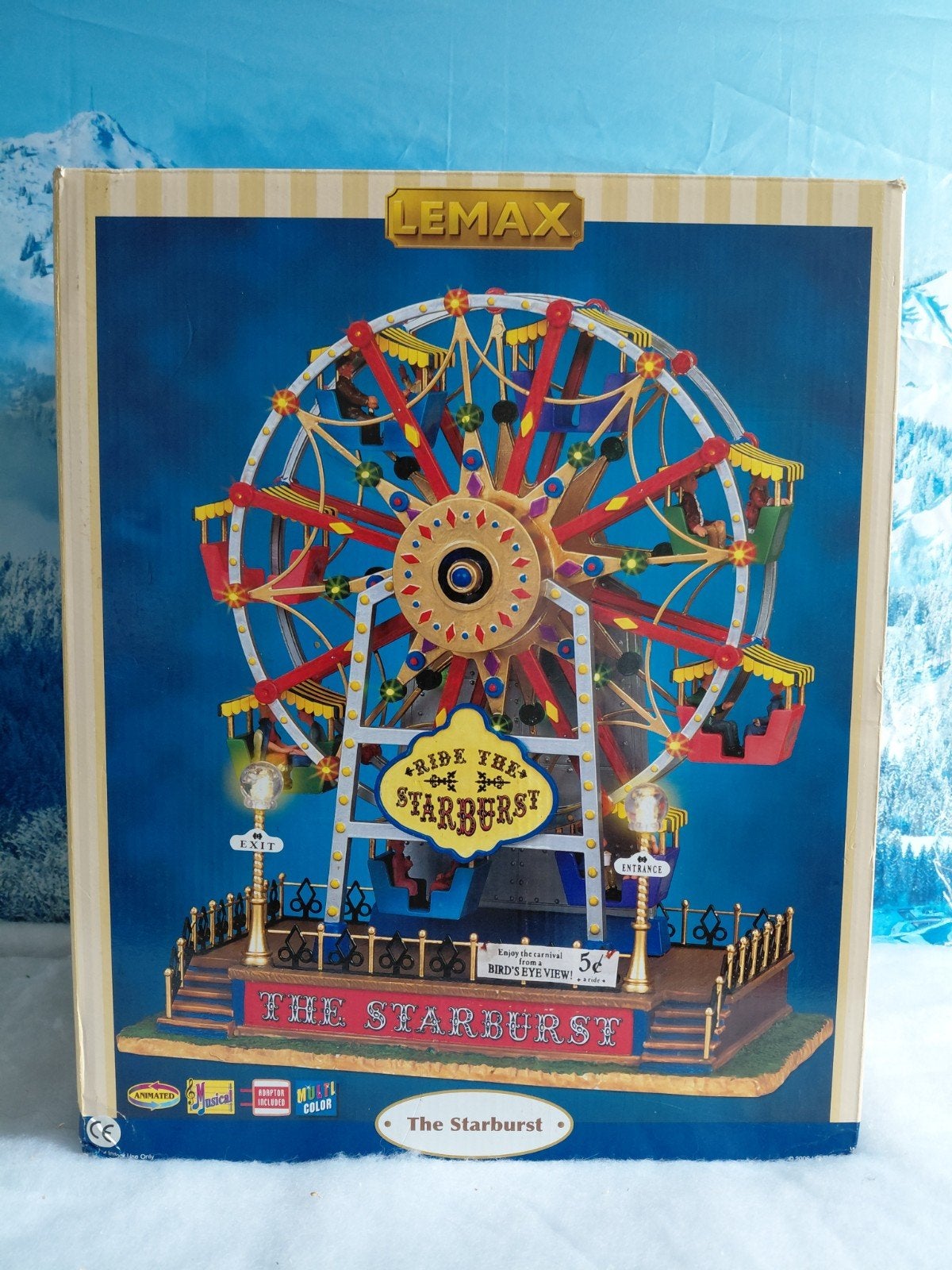 Lemax Starburst reuzenrad, Ophalen of Verzenden, Zo goed als nieuw