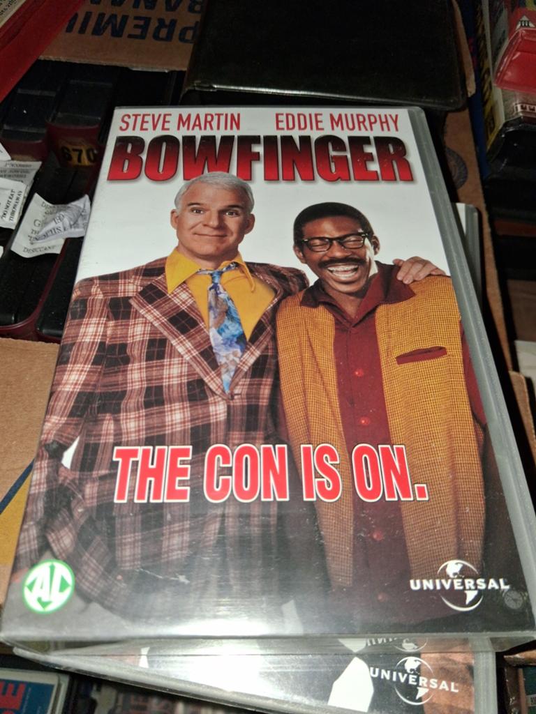 Vhs - Bowfinger, Alle leeftijden, Ophalen of Verzenden, Zo goed als nieuw