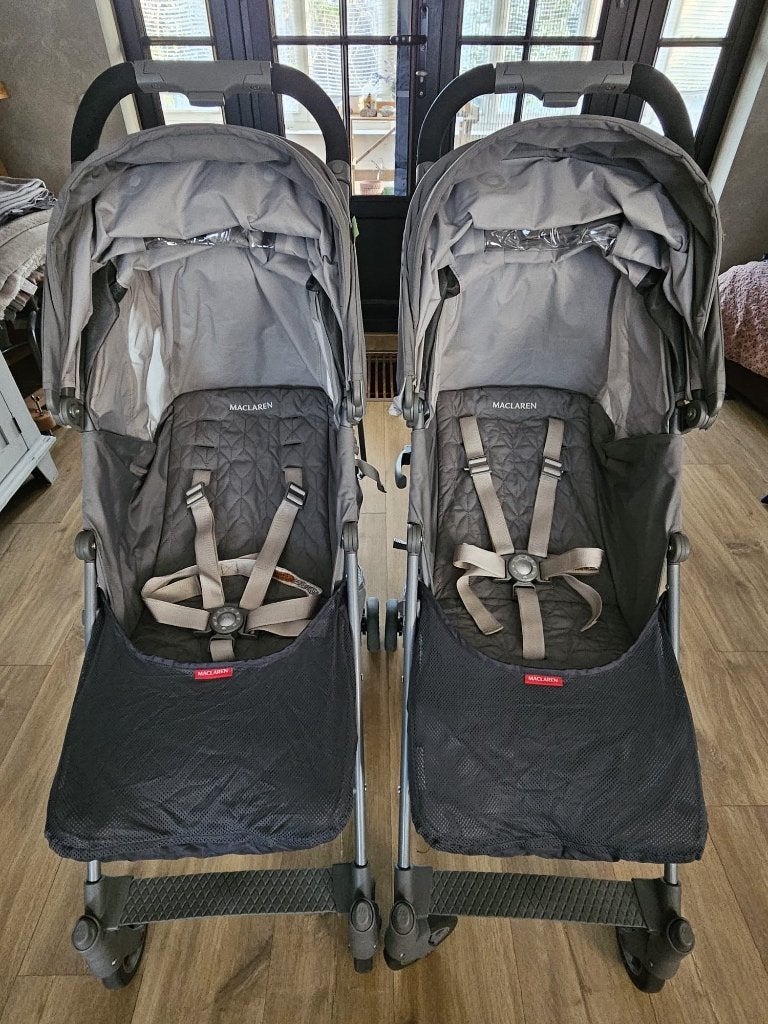 Maclaren buggy Quest ARC zilver, Kinderen en Baby's, Ophalen, Zo goed als nieuw, Maclaren, Regenhoes