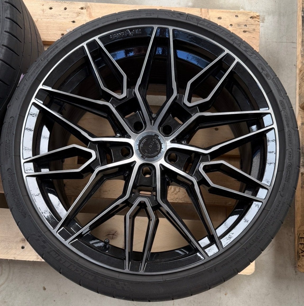 Breedset Concaver Velgen, Auto-onderdelen, Banden en Velgen, Gebruikt, Velg(en), Ophalen of Verzenden, Personenwagen