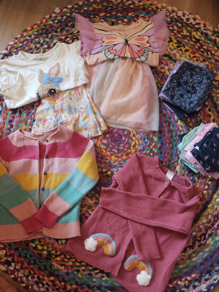 Meisje kleding pakket 110/116, Meisje, Badpak, Ophalen of Verzenden, Zo goed als nieuw