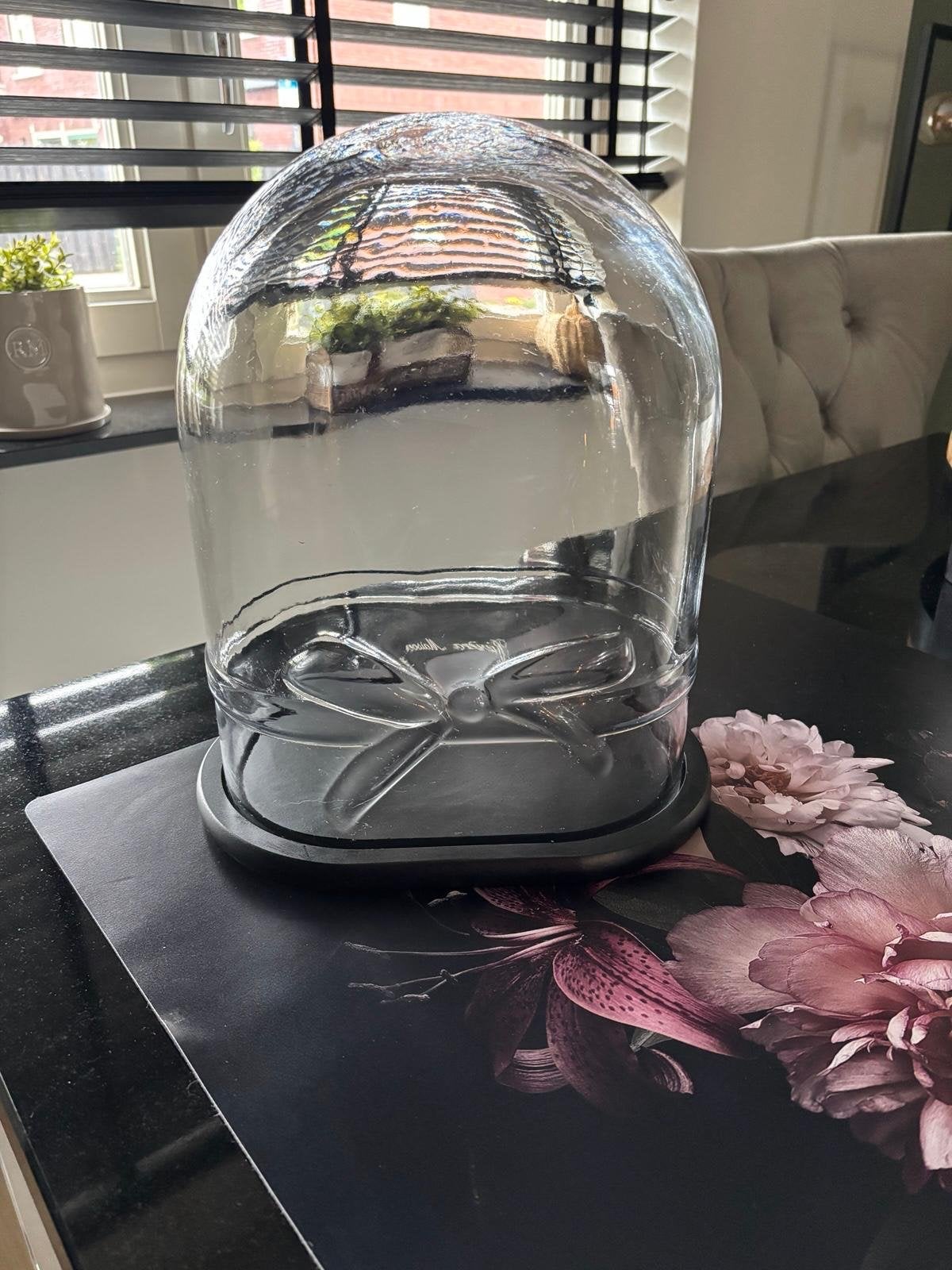 Rivièra Maison Stolp - Nieuw en Zwart, Glas, Ophalen, Nieuw, Met voet