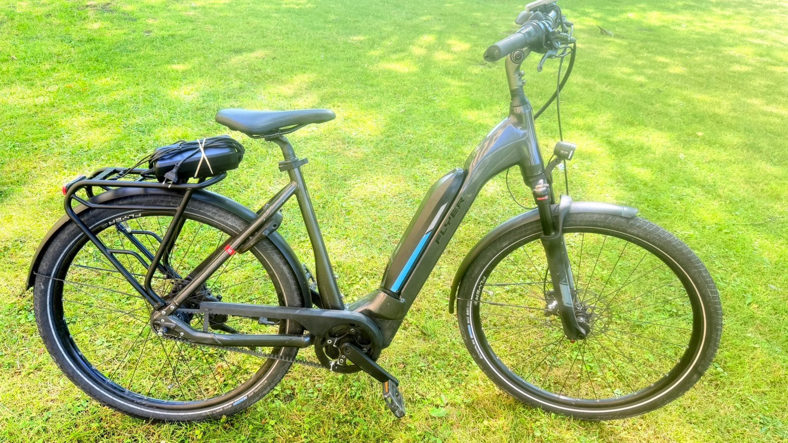 Nette goede Elektrische fiets Flyer Upstreet 5 Belt 55cm N8, Gebruikt, 50 km per accu of meer, 55 tot 59 cm, Ophalen