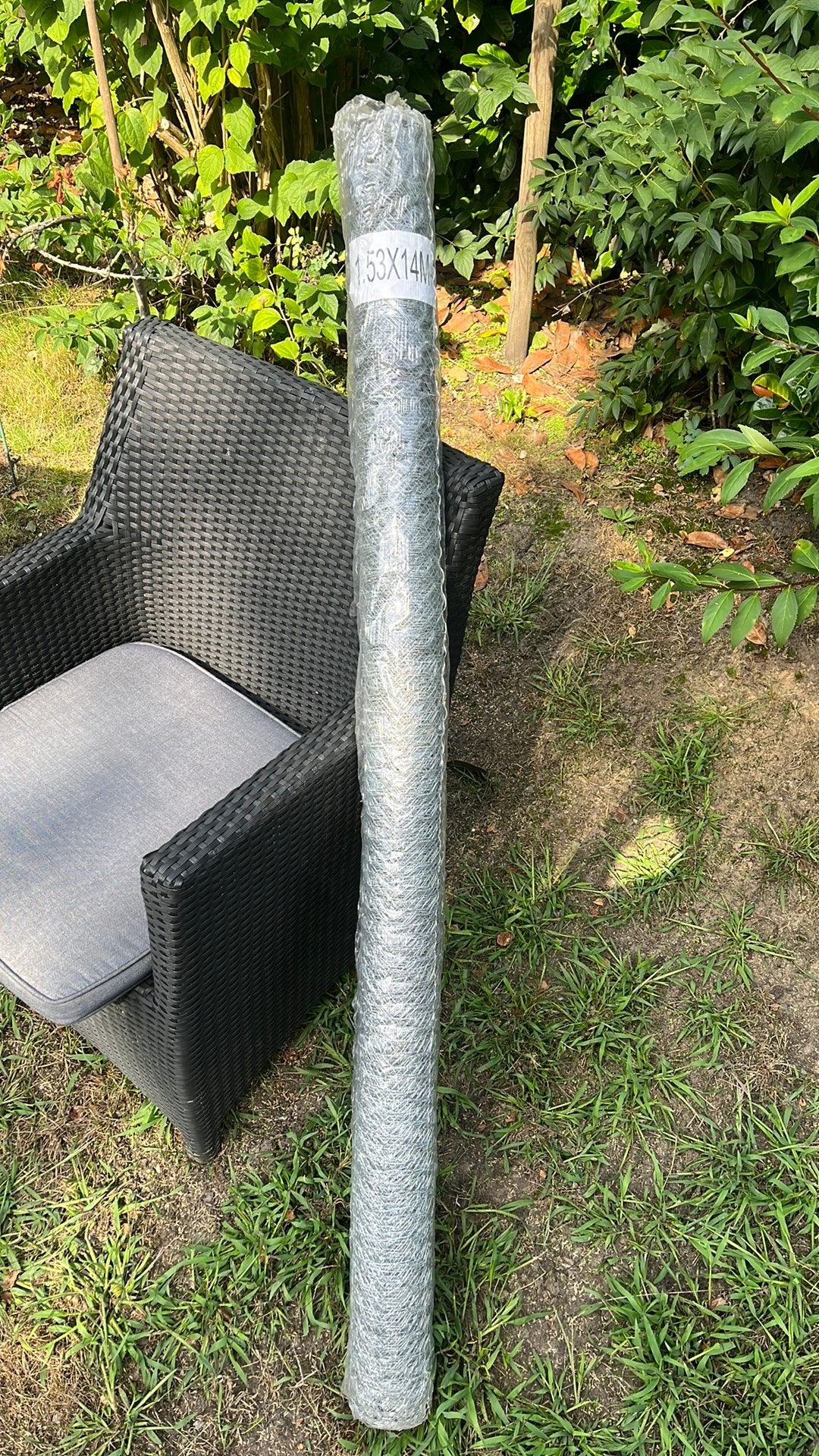 Kippengaas 1.53x14m, Tuin en Terras, Gaas en Draad, Ophalen, Nieuw, 10 tot 20 meter, Gaas