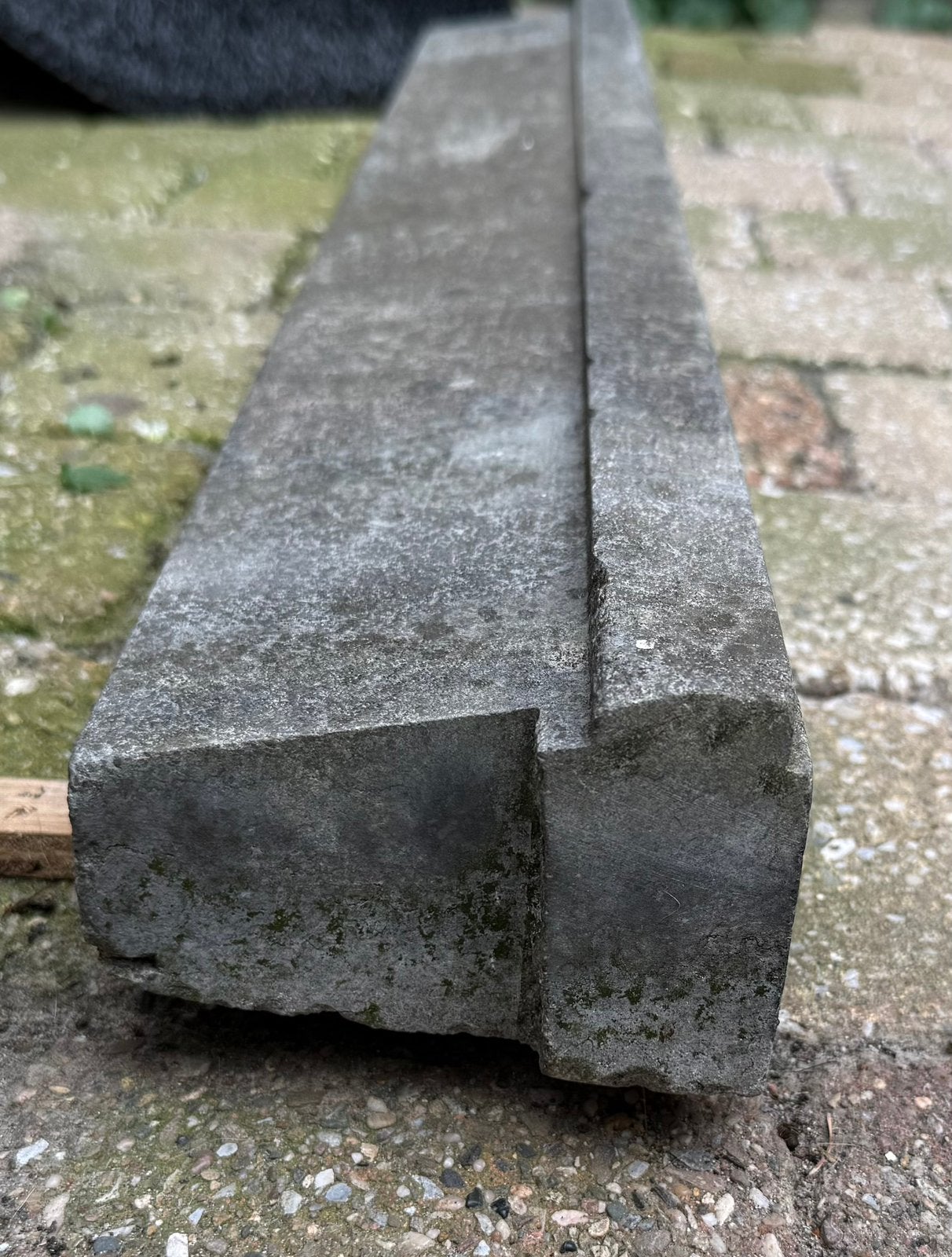 Hardstenen Dorpel te koop, Tuin en Terras, Bielzen en Borders, Ophalen, Gebruikt, Biels, Minder dan 25 cm