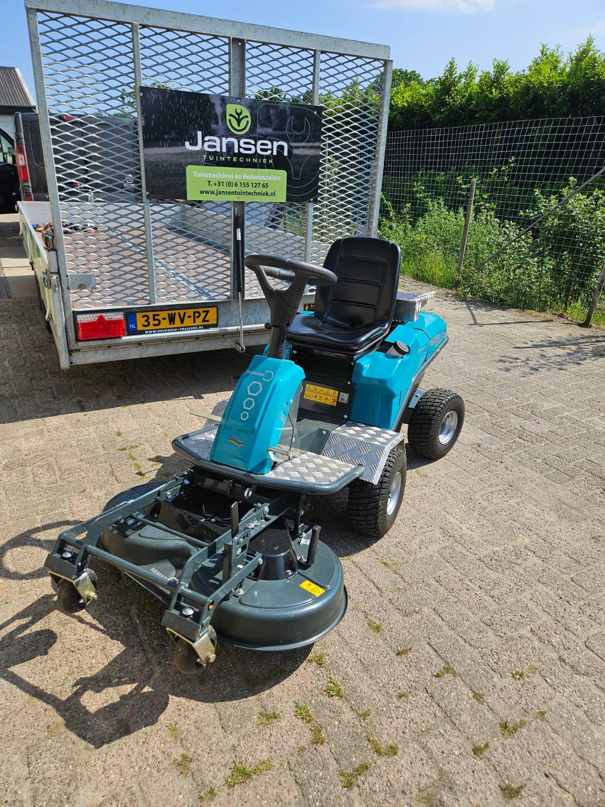 Remarc Tourno pick-up 2wd frontmaaier, Tuin en Terras, Zitmaaiers, Ophalen