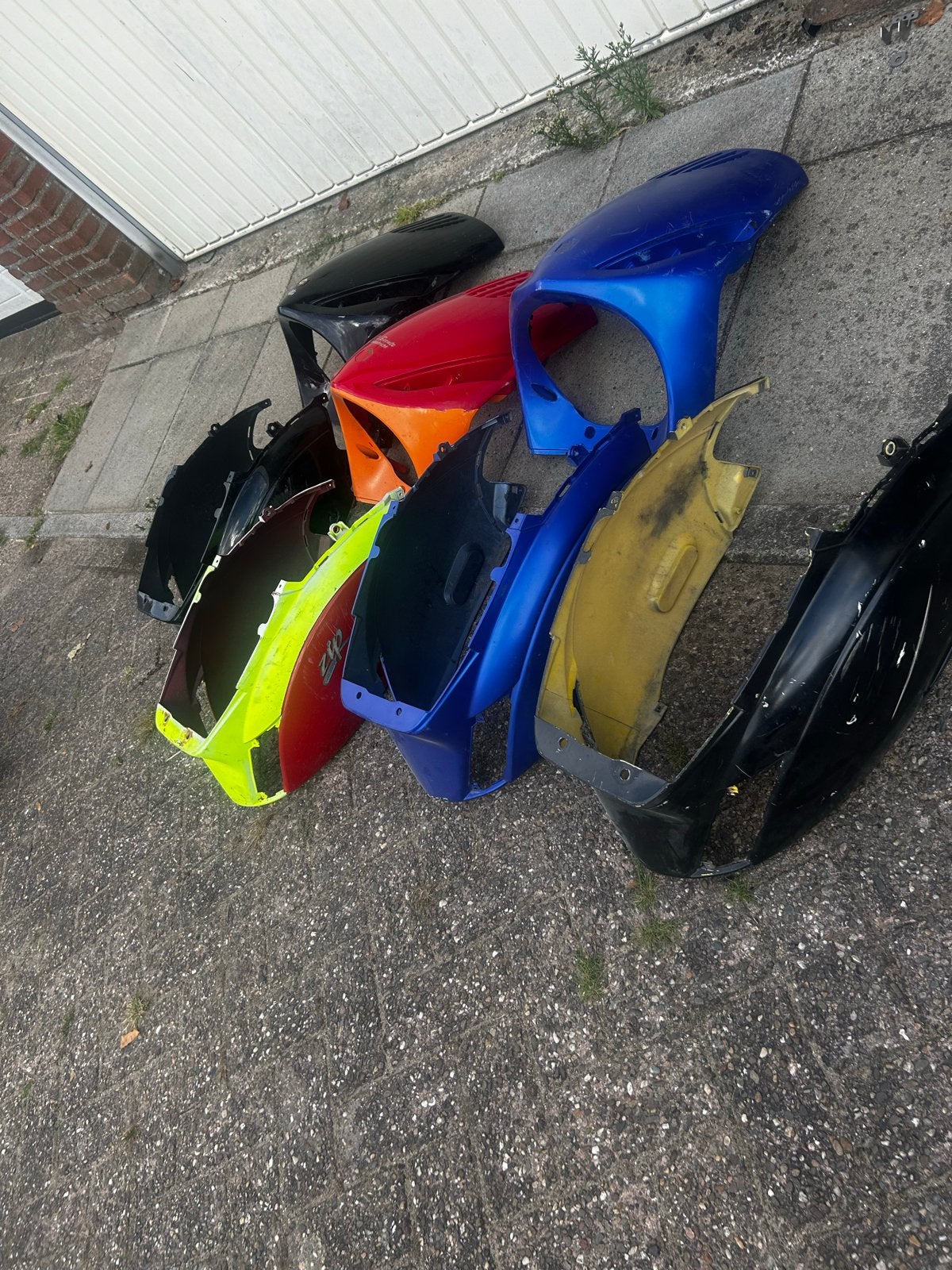 Piaggio Zip Kappen Set - Diverse Kleuren, Ophalen, Gebruikt, Kap, Piaggio
