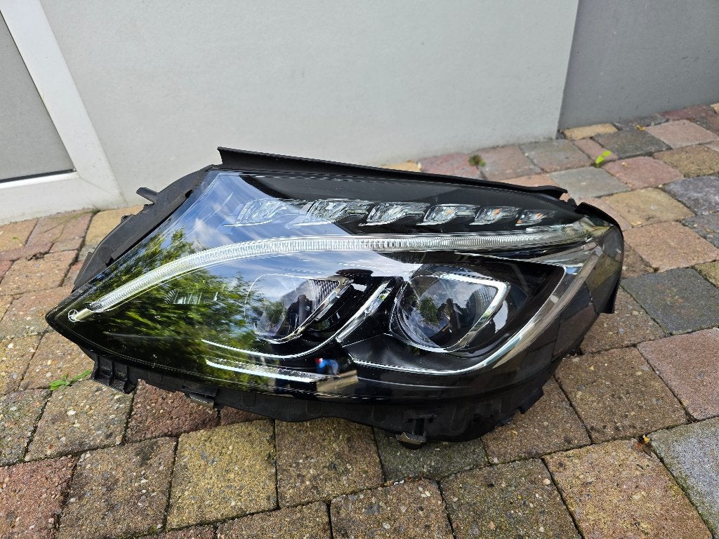 MERCEDES W205 LED-koplamp, Ophalen of Verzenden, Gebruikt, Mercedes-Benz