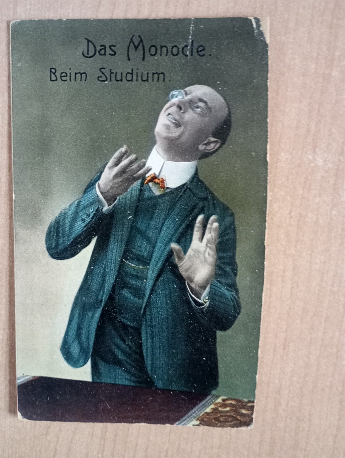 ansichtkaart komisch duits, Ophalen of Verzenden, Voor 1920, Ongelopen, Cultuur en Media