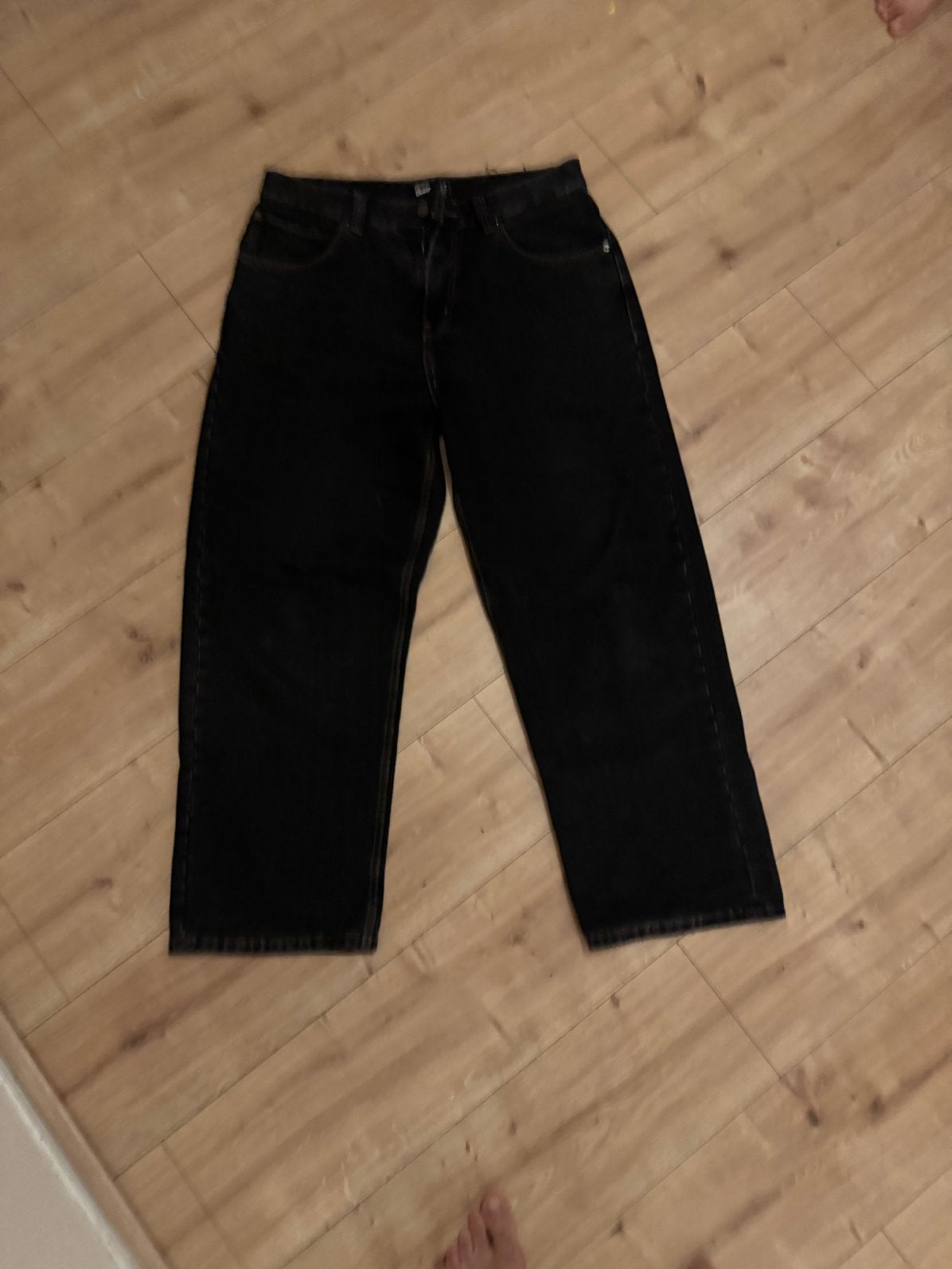 Mooi pull&bear broek, Ophalen, Zo goed als nieuw, Zwart, W40 - W42 (confectie 56/58)