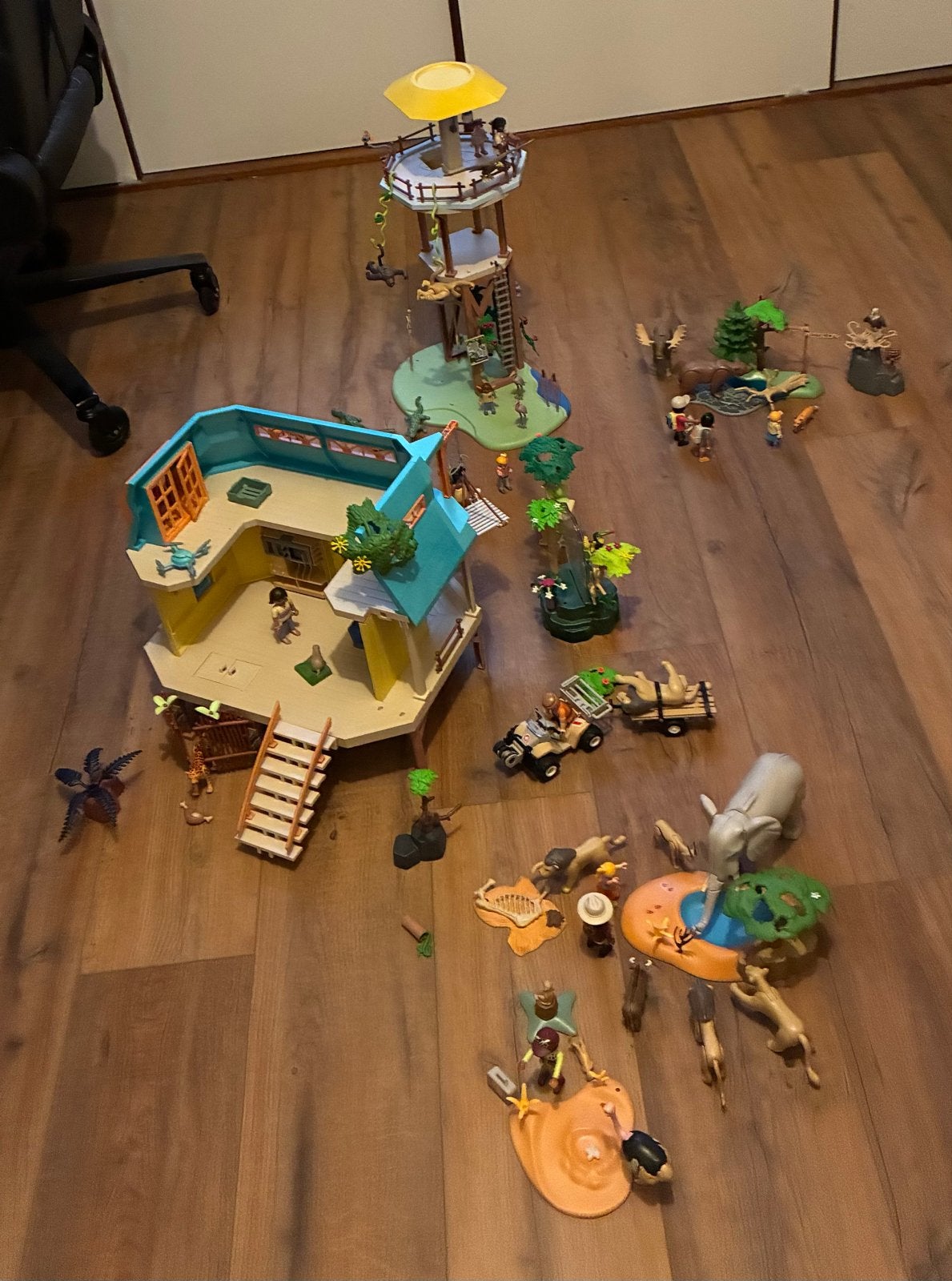 Playmobil Wiltopia meerdere grote sets en veel losse dieren, Ophalen of Verzenden, Gebruikt, Jongen of Meisje
