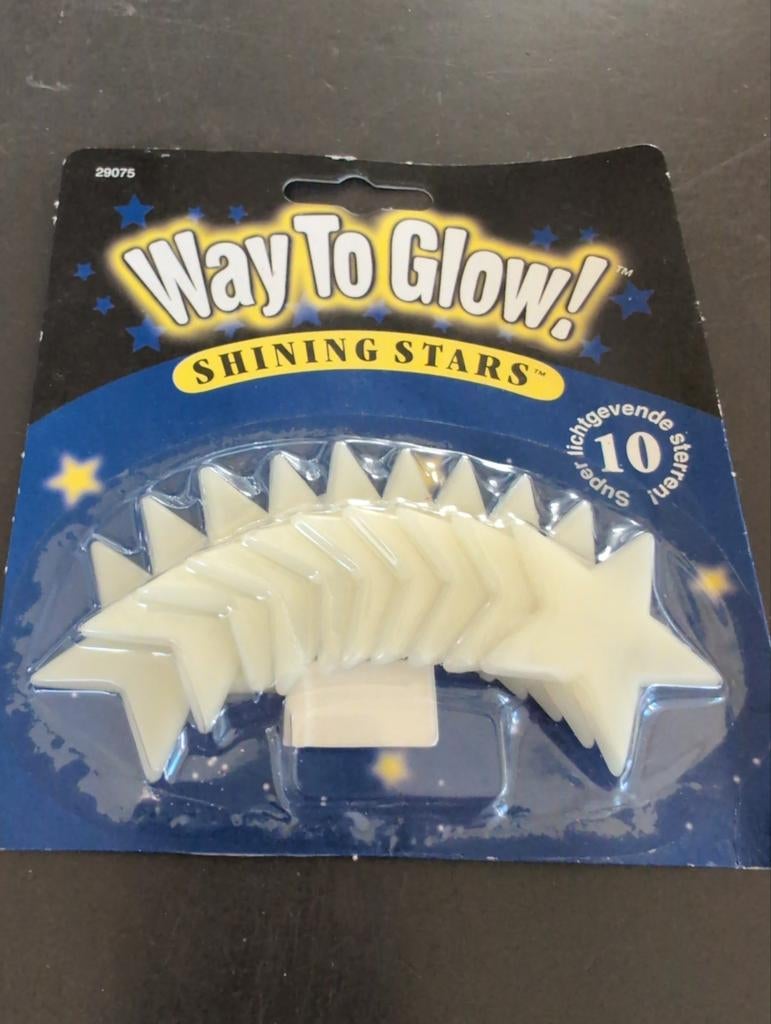 Glow in the dark sterren, Ophalen of Verzenden, Nieuw