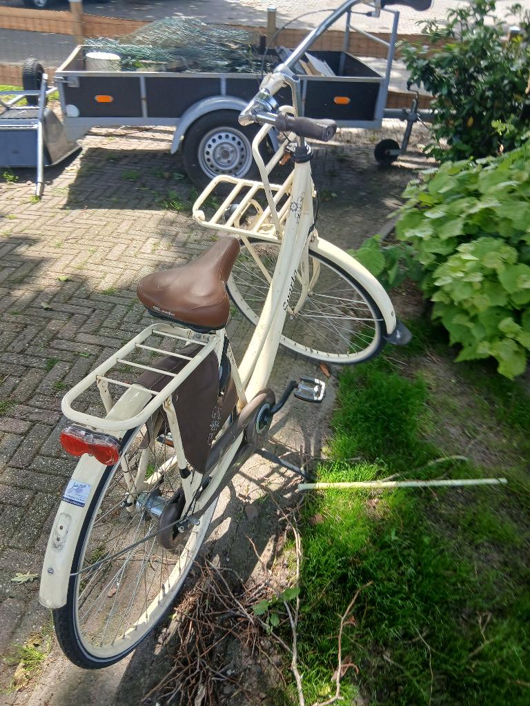 Sparta damesfiets, Ophalen, Terugtraprem, Sparta, Gebruikt