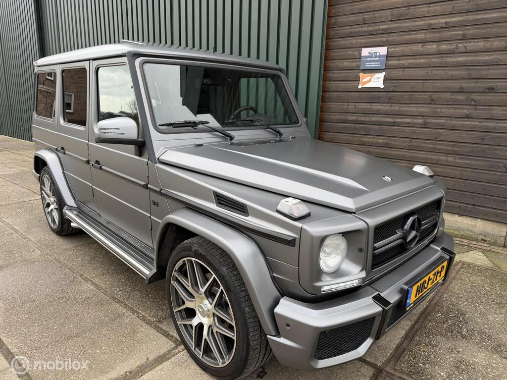 Mercedes-Benz G-klasse 55 AMG BTW Youngtimer, Automaat, Gebruikt, G-Klasse, Leder