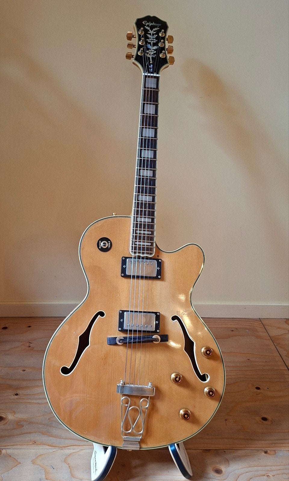 EPIPHONE EMPEROR II JAZZGITAAR 1991 JOE PASS, Muziek en Instrumenten, Ophalen of Verzenden, Gebruikt, Epiphone