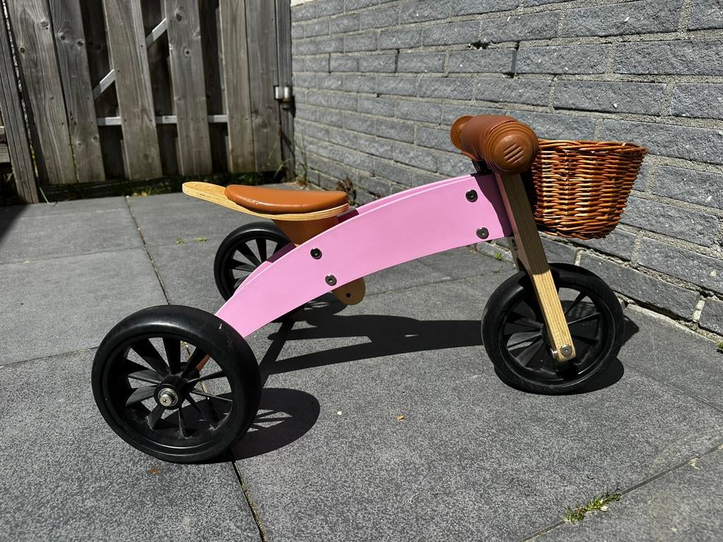 Houten loopfiets te koop, Ophalen, Zo goed als nieuw, Loopfiets