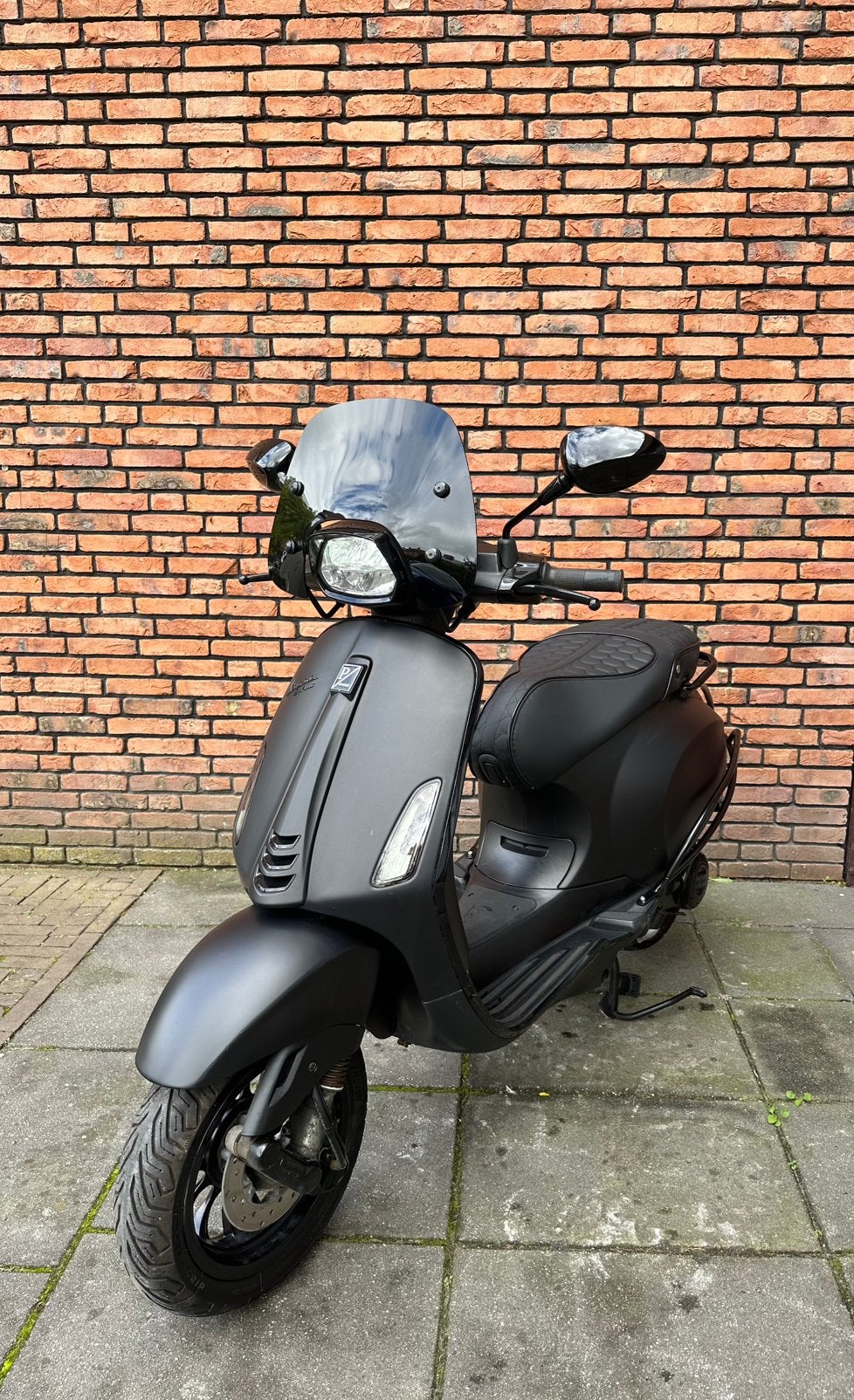 Custom vespa sprint e4 notte brom | rs zadel | full options, Ophalen of Verzenden, Zo goed als nieuw, Benzine, Overige modellen