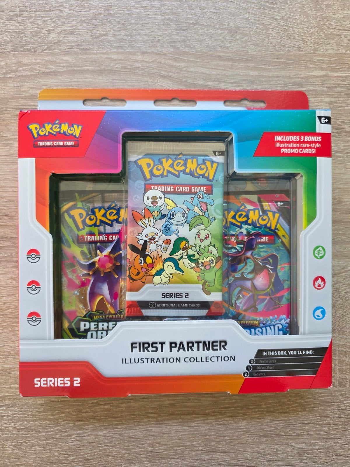 Pokémon First Partner Illustration Collection Series 2, Ophalen, Nieuw, Booster