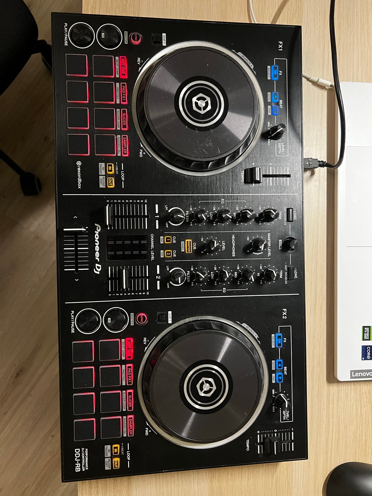 Pioneer DJ DDJ-RB DJ Controller - Zo goed als nieuw, Ophalen of Verzenden, Zo goed als nieuw, Dj-set, Pioneer