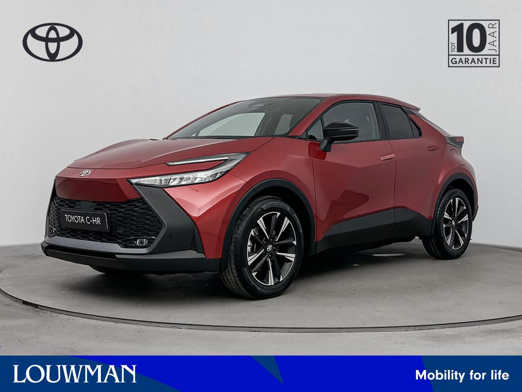 Toyota C-HR 2.0 Plug-in Hybrid 220 Dynamic | Apple Carplay &, Auto's, Toyota, 12 maanden, Stof, 725 kg, Zwart