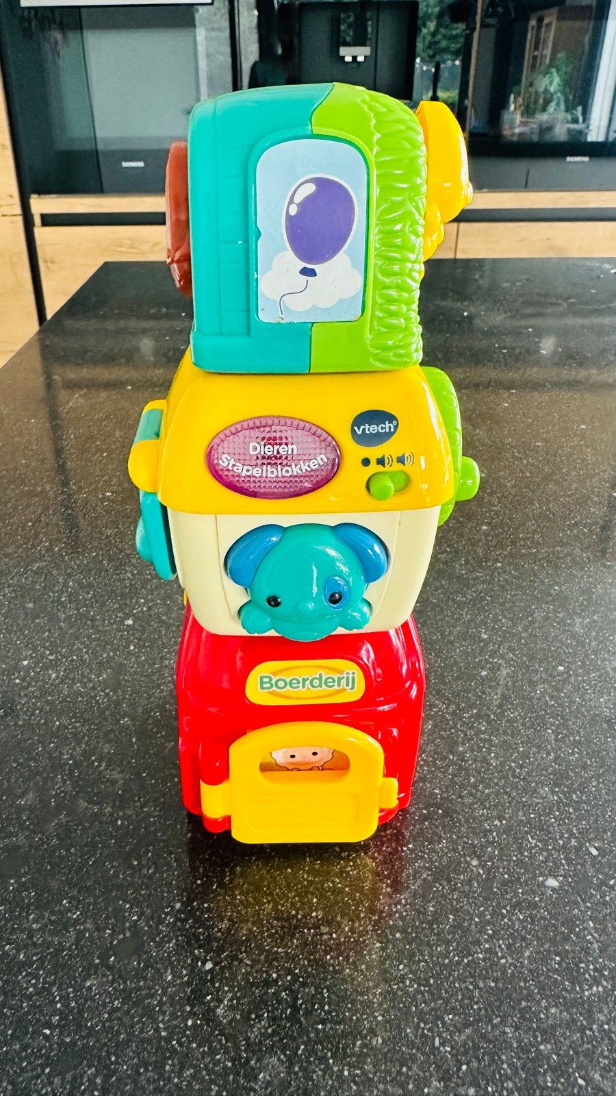 Vtech Baby Speelgoed - Interactieve Stapelblokken met Geluid, Ophalen, Gebruikt, Overige typen, Met geluid