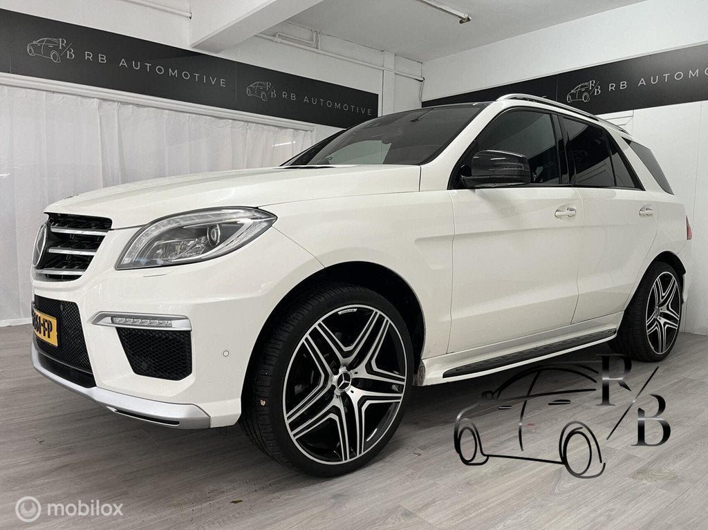 Mercedes M-klasse 350 BlueTEC Edition 1 VOLLEDIG 63 AMG UITG, Auto's, Mercedes-Benz, Bedrijf, Te koop, M-Klasse, 4x4, ABS, Achteruitrijcamera