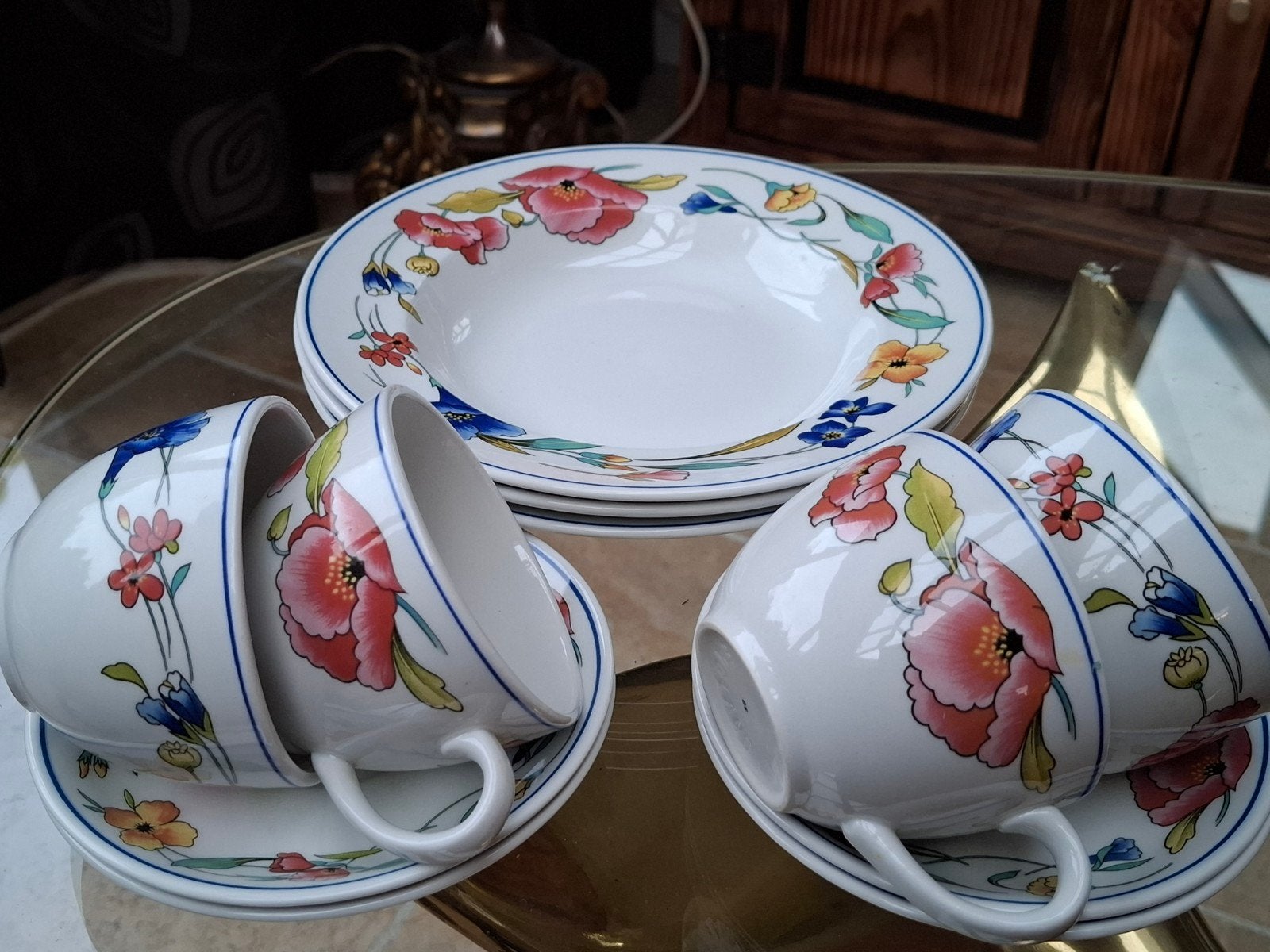 Alpine Meadow servies delen, Ophalen of Verzenden