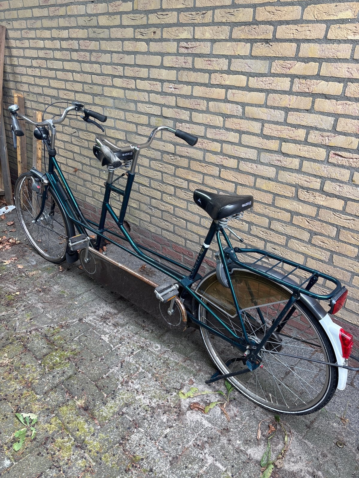 Gazelle Tandem met 3 versnellingen, Fietsen en Brommers, Fietsen | Tandems, Ophalen, Gebruikt, Minder dan 10 versnellingen