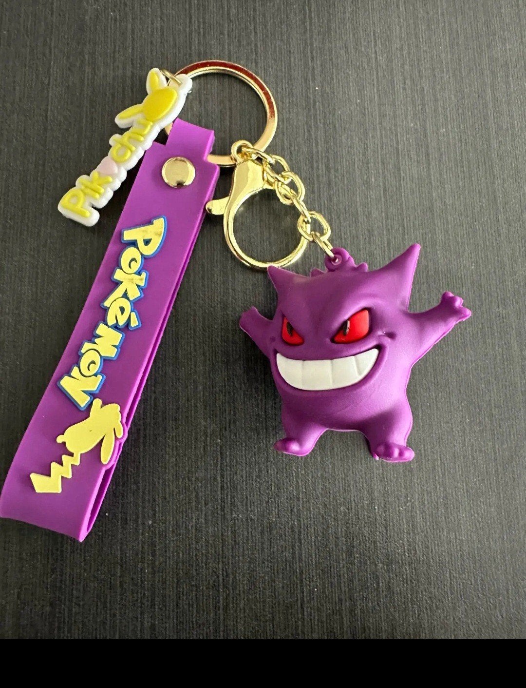 Nieuwe Pokémon Gengar Sleutelhanger met Pikachu detail, Ophalen of Verzenden, Nieuw, Overige typen