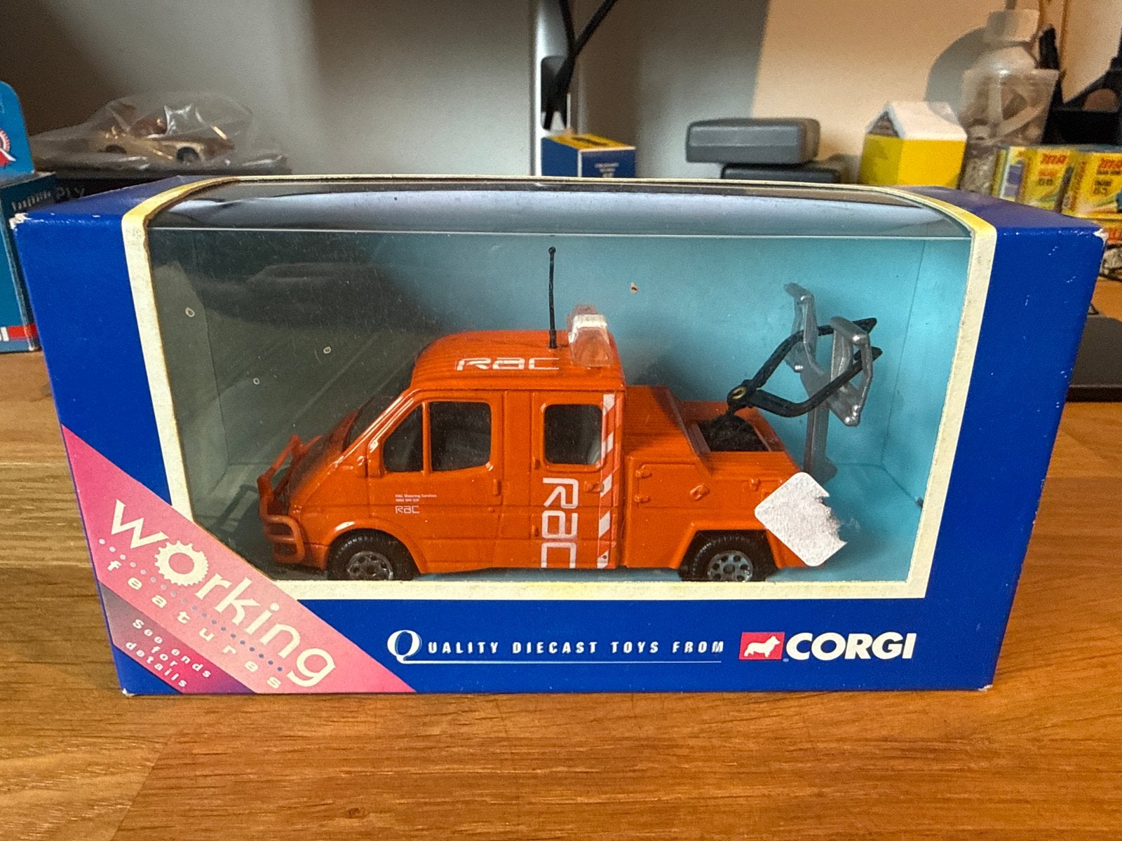 Corgi Ford Transit Wrecker - RAC (58204) nieuw in doos, Ophalen of Verzenden, Nieuw, Overige merken