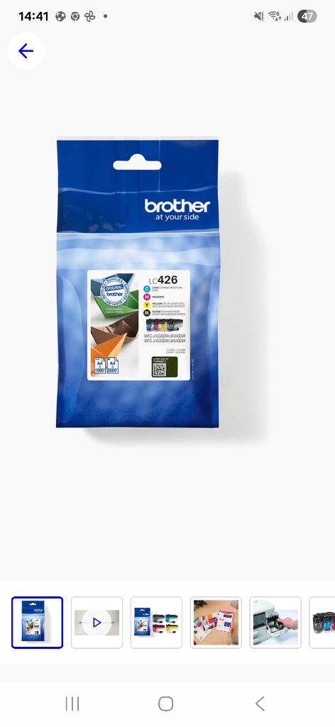 Brother Cartridges Nieuw, Ophalen of Verzenden, Nieuw, Cartridge, Brother