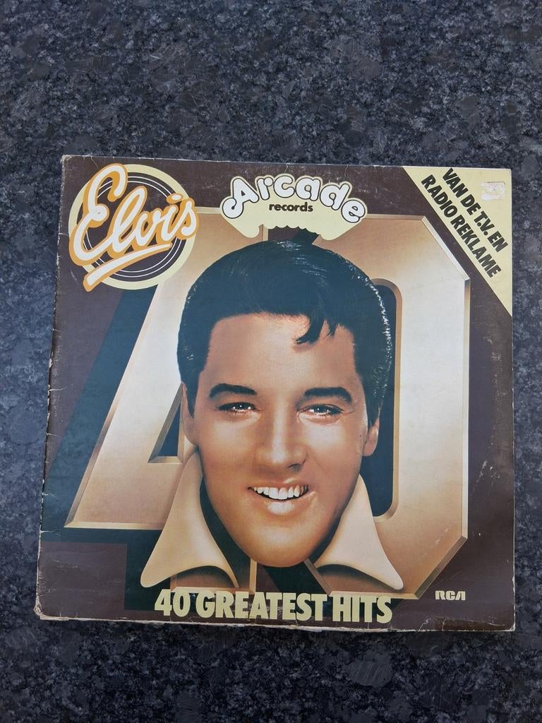 Elvis Presley - 40 Greatest Hits (Dubbel LP), Gebruikt, Complilatie, Ophalen of Verzenden, 1970 - 1979