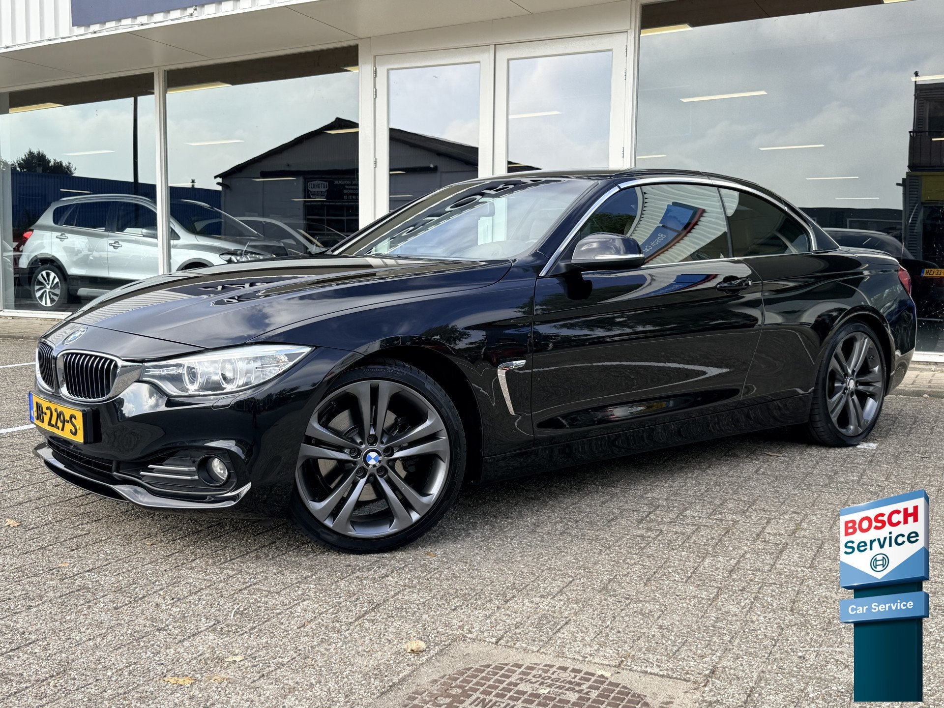 BMW 4 Serie Cabrio 428i High Executive | Bi-Xenon | Navi | S, Auto's, Automaat, 745 kg, Gebruikt, Euro 6