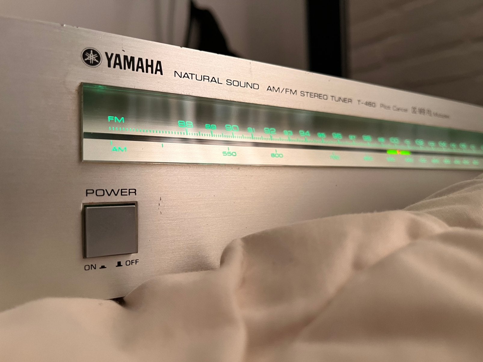 Yamaha T-460 Stereo Tuner / Set van Yamaha A-460 versterker, Audio, Tv en Foto, Ophalen of Verzenden, Zo goed als nieuw, Yamaha