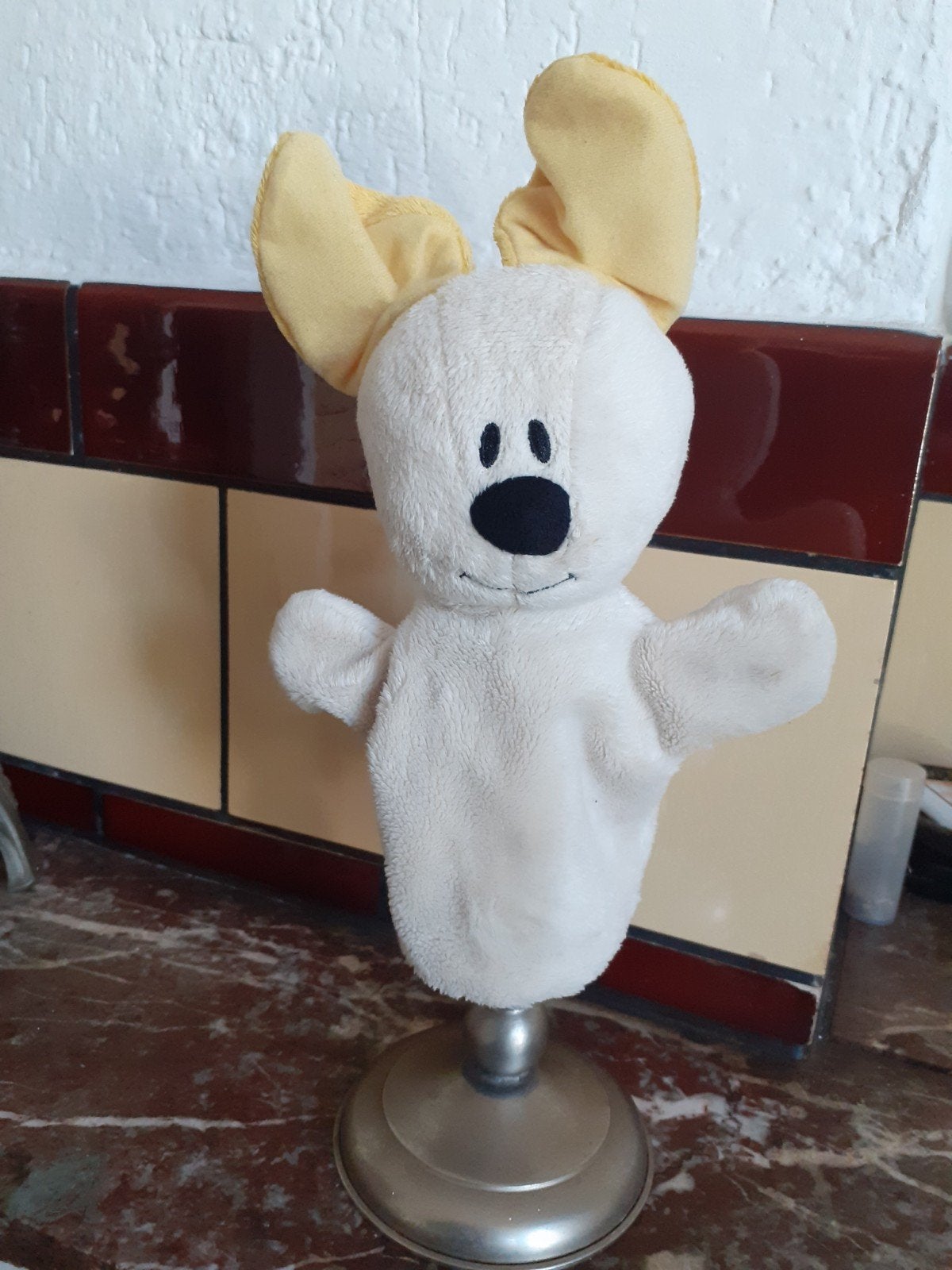 Pip van Woezel en Pip handpop, Kinderen en Baby's, Speelgoed | Knuffels en Pluche, Ophalen of Verzenden, Zo goed als nieuw, Hond