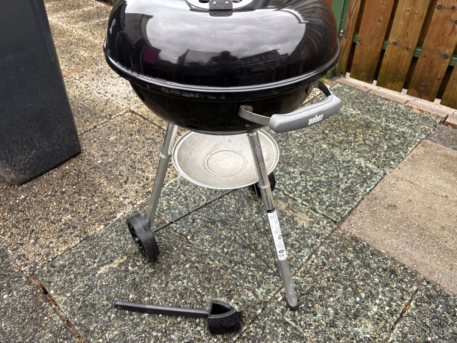 Weber Compact 47 cm Houtskoolbarbecue BBQ, Tuin en Terras, Houtskoolbarbecues, Ophalen, Gebruikt