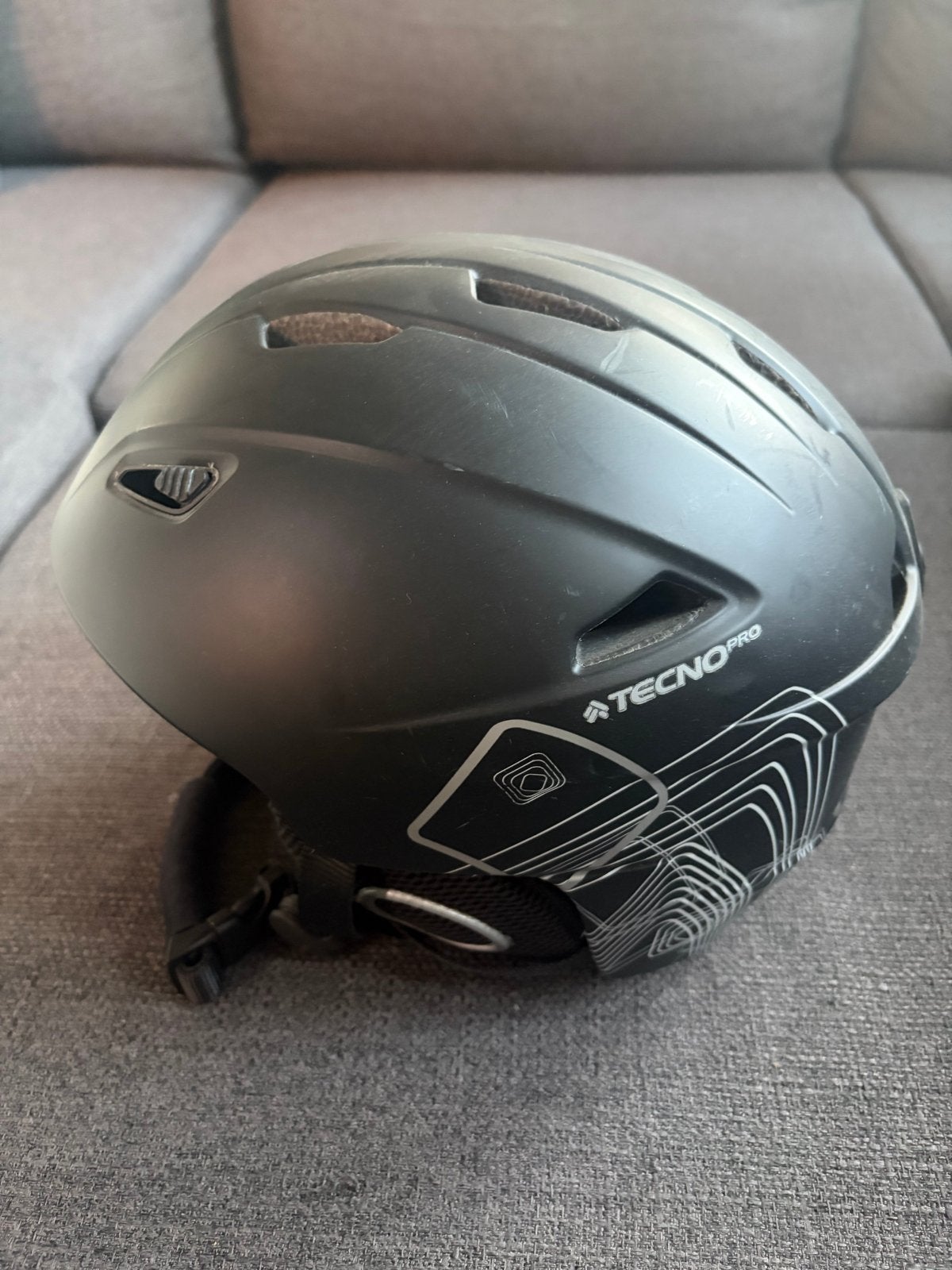 Tecno Pro helm maat S (54-56) - Zwart, Ophalen of Verzenden