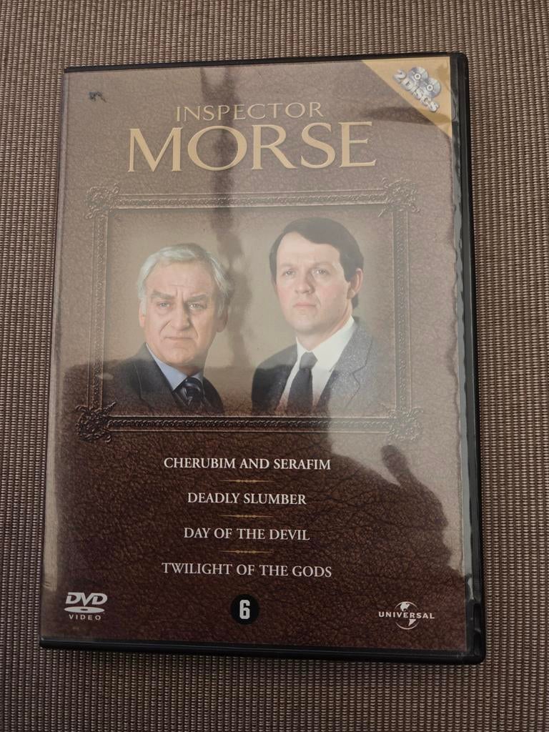 Inspector Morse DVD - Deel 6 (4 afleveringen), Vanaf 6 jaar, Ophalen of Verzenden, Gebruikt, Detective en Krimi