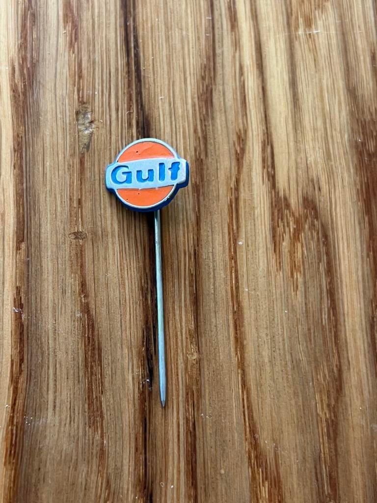 Gulf Benzinestation Speldje, Ophalen of Verzenden, Gebruikt, Overige onderwerpen, Speldje of Pin