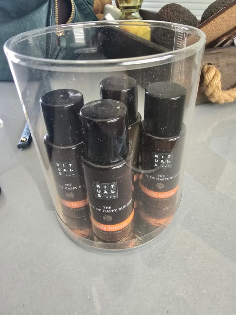 4x Rituals Happy Buddha Body Lotion 30ml - Vakantiepakket, Sieraden, Tassen en Uiterlijk, Uiterlijk | Lichaamsverzorging, Ophalen of Verzenden